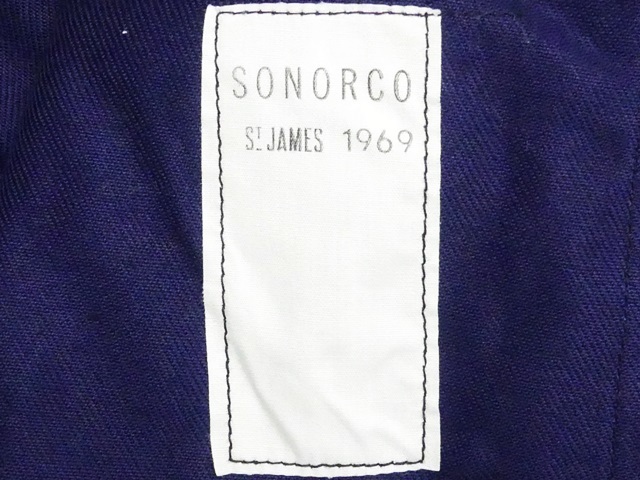 即決★フランス軍 SAINT JAMES★メンズM位 ビンテージ 古着 カバーオール セントジェームス 88-76 紺 60s フランス製 ジャケット コート フランス軍Vリブネックセントジェームスセーター(デッドストック SAINT フランス軍 JAMES｜セントジェームス（メンズ）の通販 - ZOZOTOWN