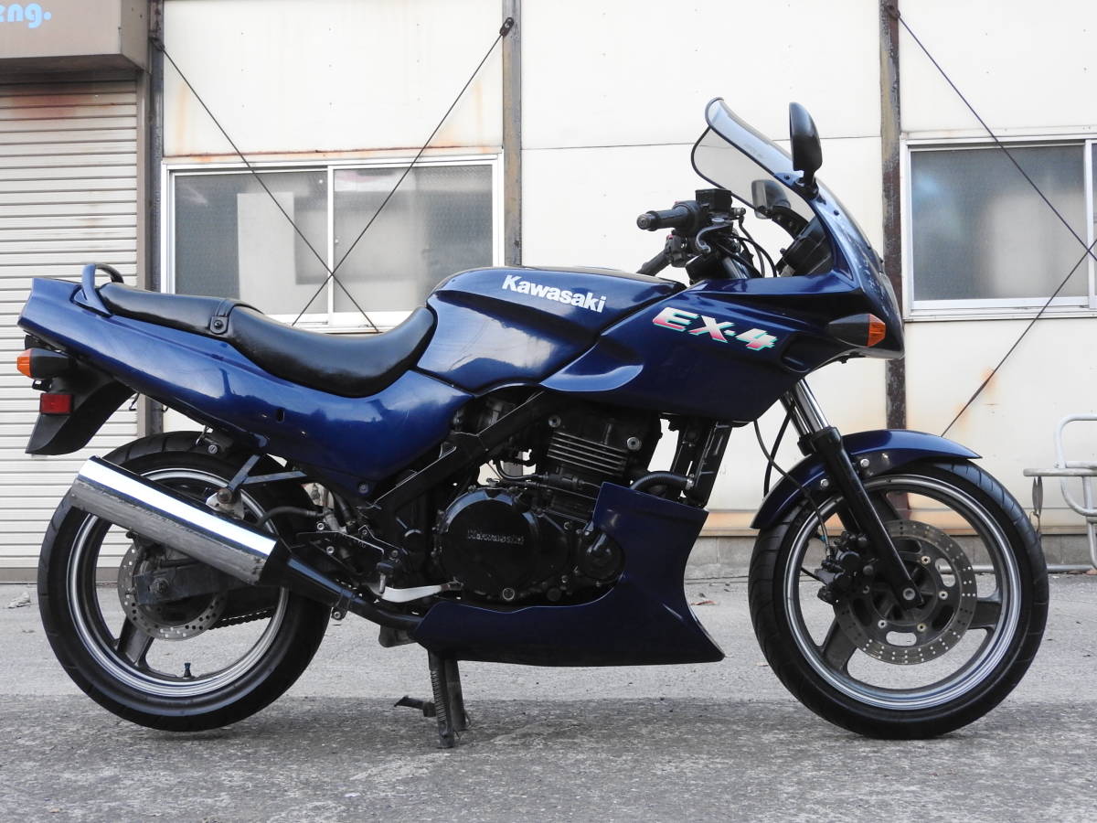 購入ページ 平成7年車 カワサキ EX-4 400 EX400B 実働 売り切り ニンジャカタナGPZ