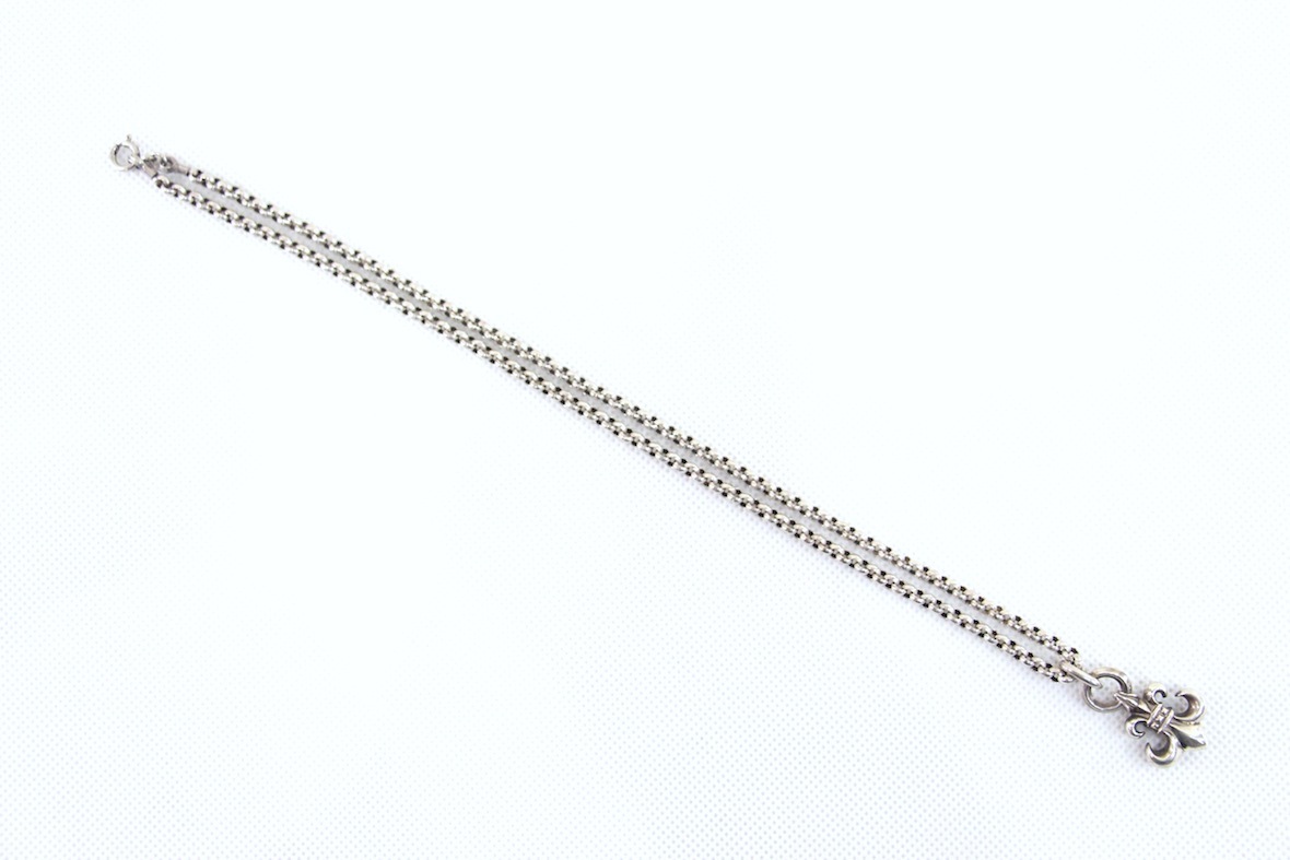 正規 美品】CHROME HEARTS フレアチャーム ネックレス トップ チェーン 