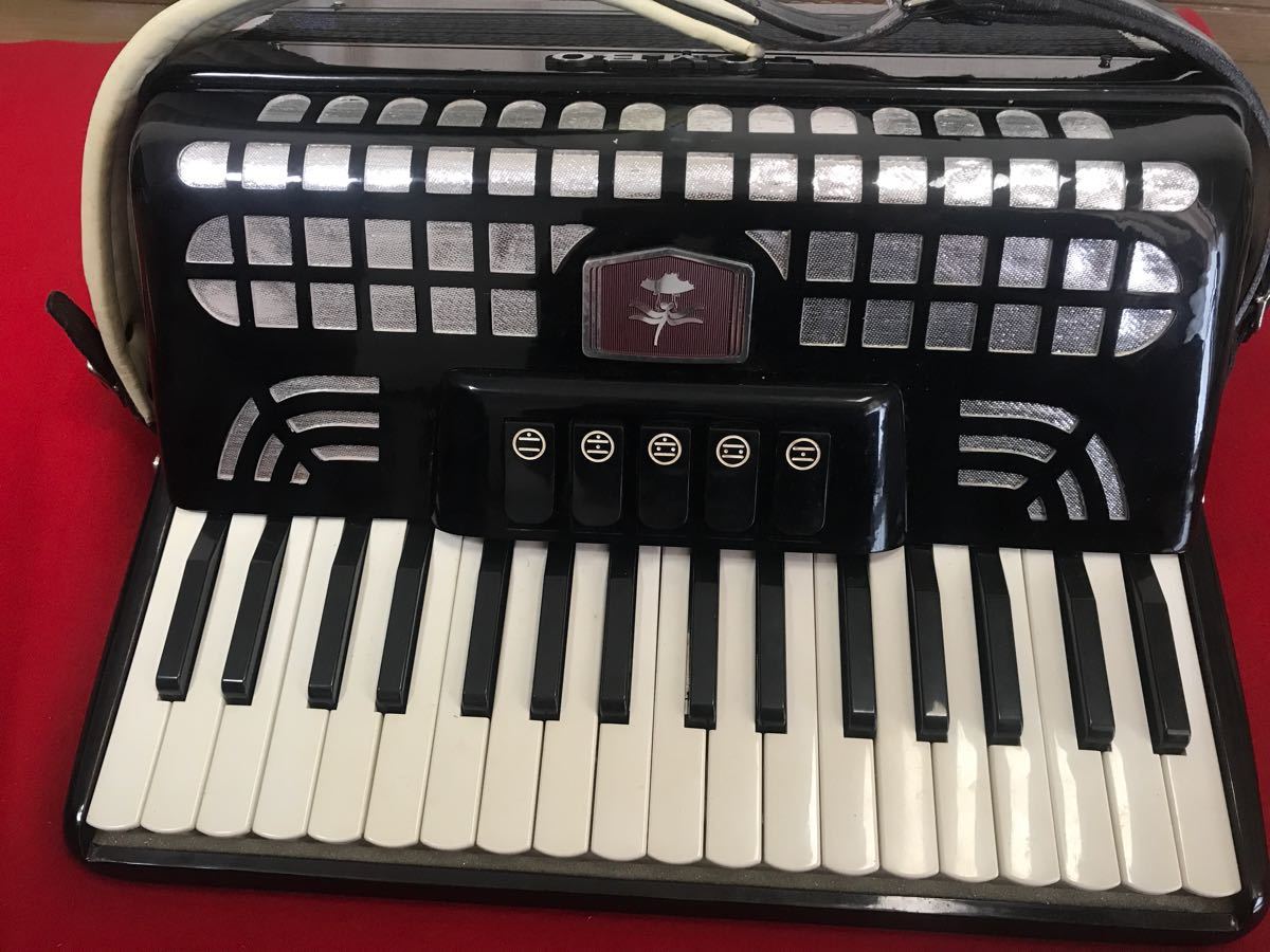 TOMBO T80B アコーディオン 37鍵盤/80ベース　MML音色切替6 TOMBO T80B アコーディオン 37鍵盤/80ベースMML音色切替6