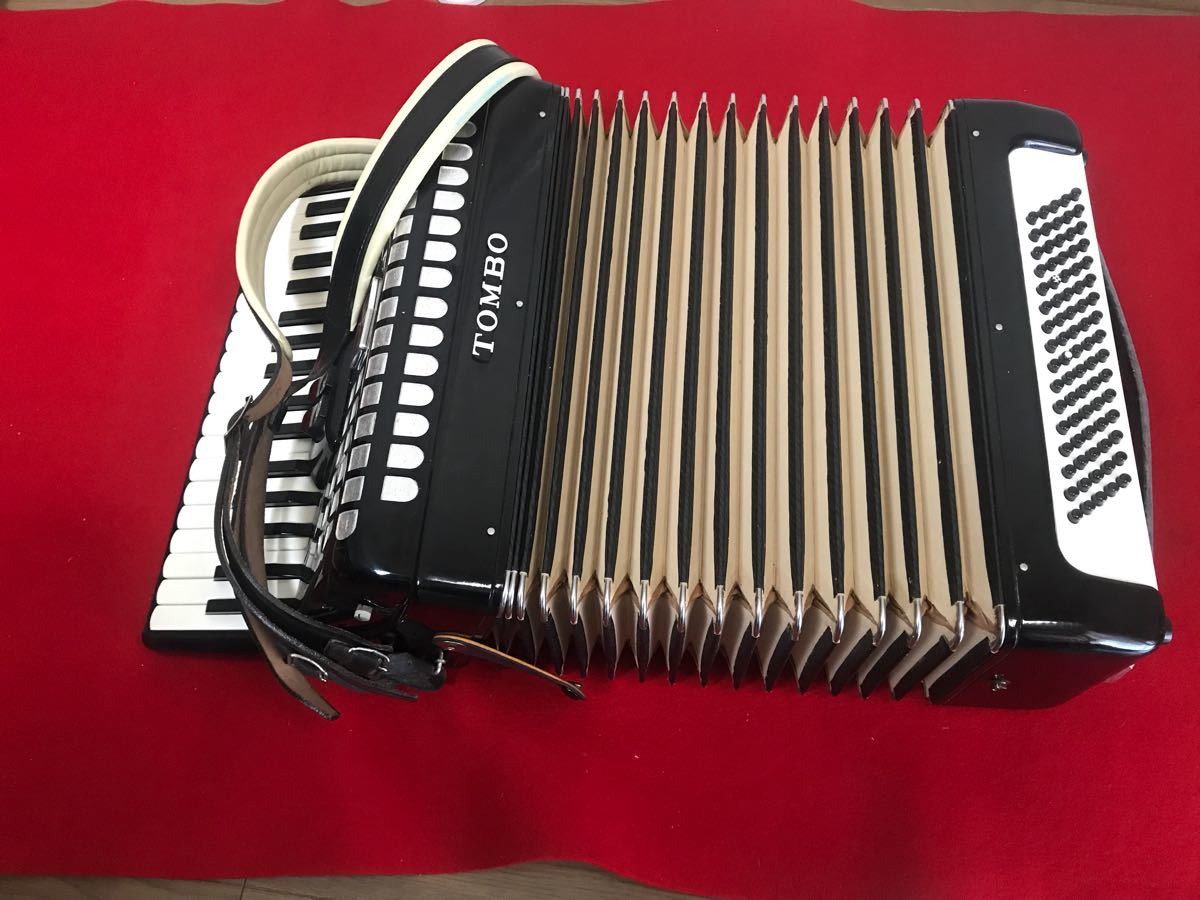 TOMBO アコーディオン No.65 公式通販 34鍵盤 80ベース 鍵盤楽器 の 
