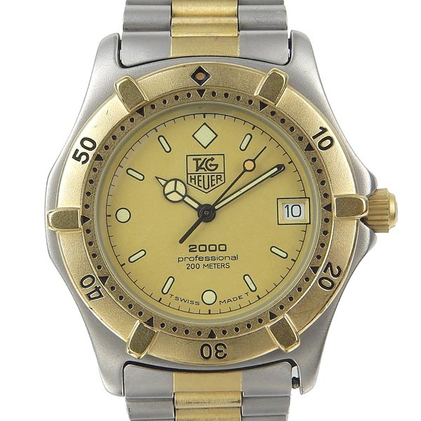 1円☆03楽市☆本物 TAG Heuer タグホイヤー プロフェッショナル メンズ