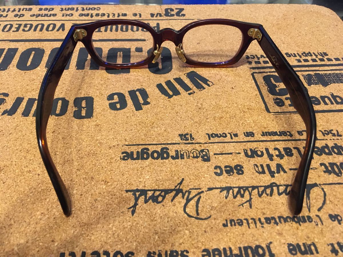 TENDERLOIN テンダーロイン ×白山眼鏡 IN THE WIND 茶/金 t-jerry TENDERLOIN テンダーロイン ×白山眼鏡 IN THE WIND 茶/金 t-jerry