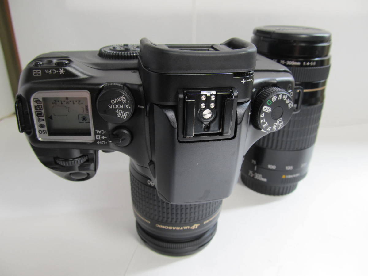 キャノン　EOS7 28-80mm/75-300mm