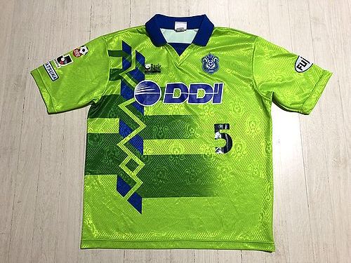 1996 ベルマーレ平塚 田坂和昭 選手支給 実使用 カップ戦用 2002 FIFA 