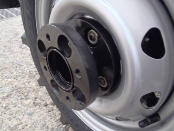 ㉑★軽トラ革命６０　★６輪車　最強軽トラック後輪Ｗ金具付Ｗタイヤ・前輪ホイール付 ☆軽トラ革命60 6輪車 最強 軽トラック後輪W金具付Wタイヤ・前輪