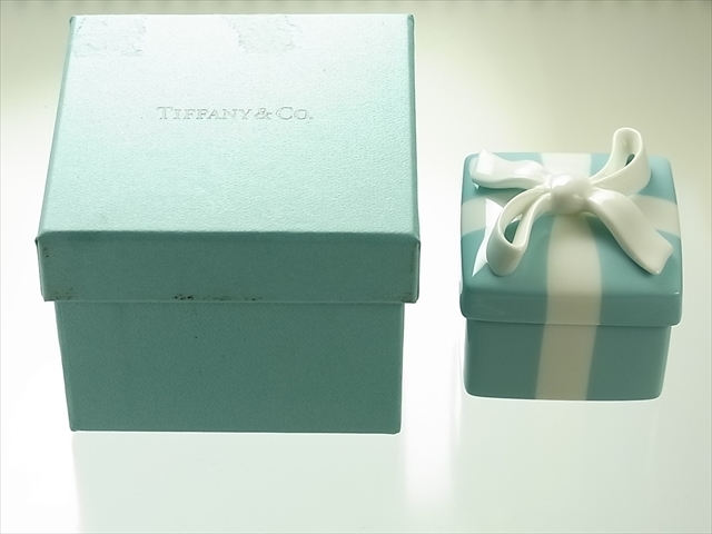 小物入れ TIFFANY & ミニブルーボウボックス (ティファニー) Co