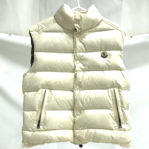 MONCLER モンクレール TIB GILET ダウンベスト メンズ 1 白 ホワイト