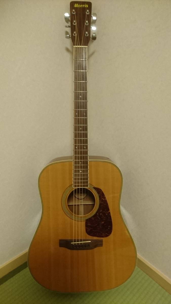 ◎良品 MORRIS(モーリス) MD-506 改エレアコ アコースティックギター
