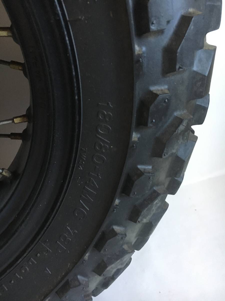 ヤマハ TW200 2JL リアホイール ドラムブレーキ タイヤ付き ヤマハ TW200 2JL リア ホイール タイヤ Yahoo!オークション 公式通販