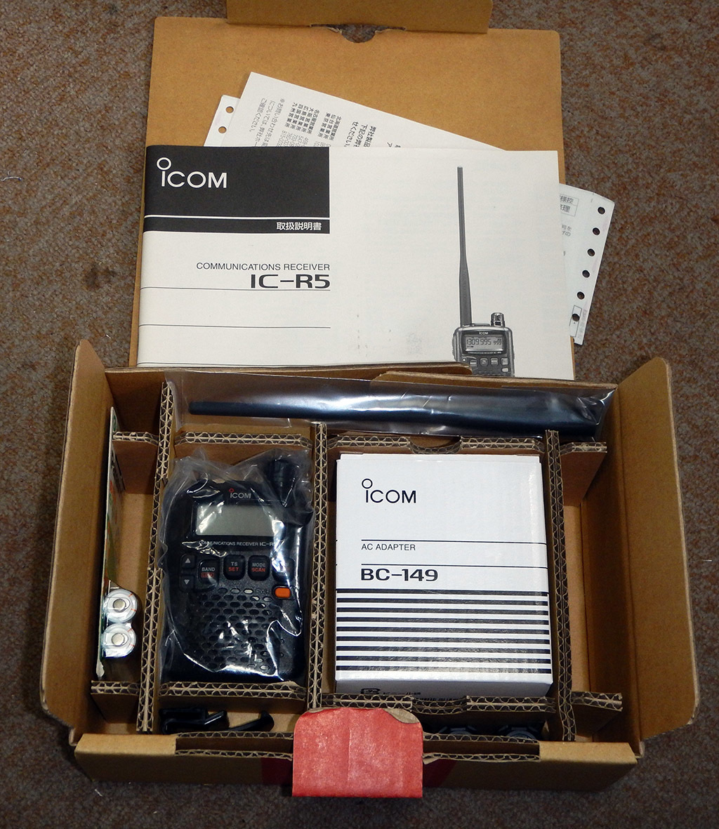 アイコム IC-R5 アイコム 広帯域ハンディレシーバー IC-R5 ICOM
