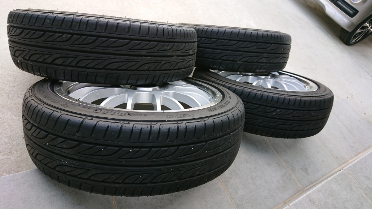 タイヤ付アルミホイール 165 50R15 GOOD YEAR LS2000 LEGZASホイール 