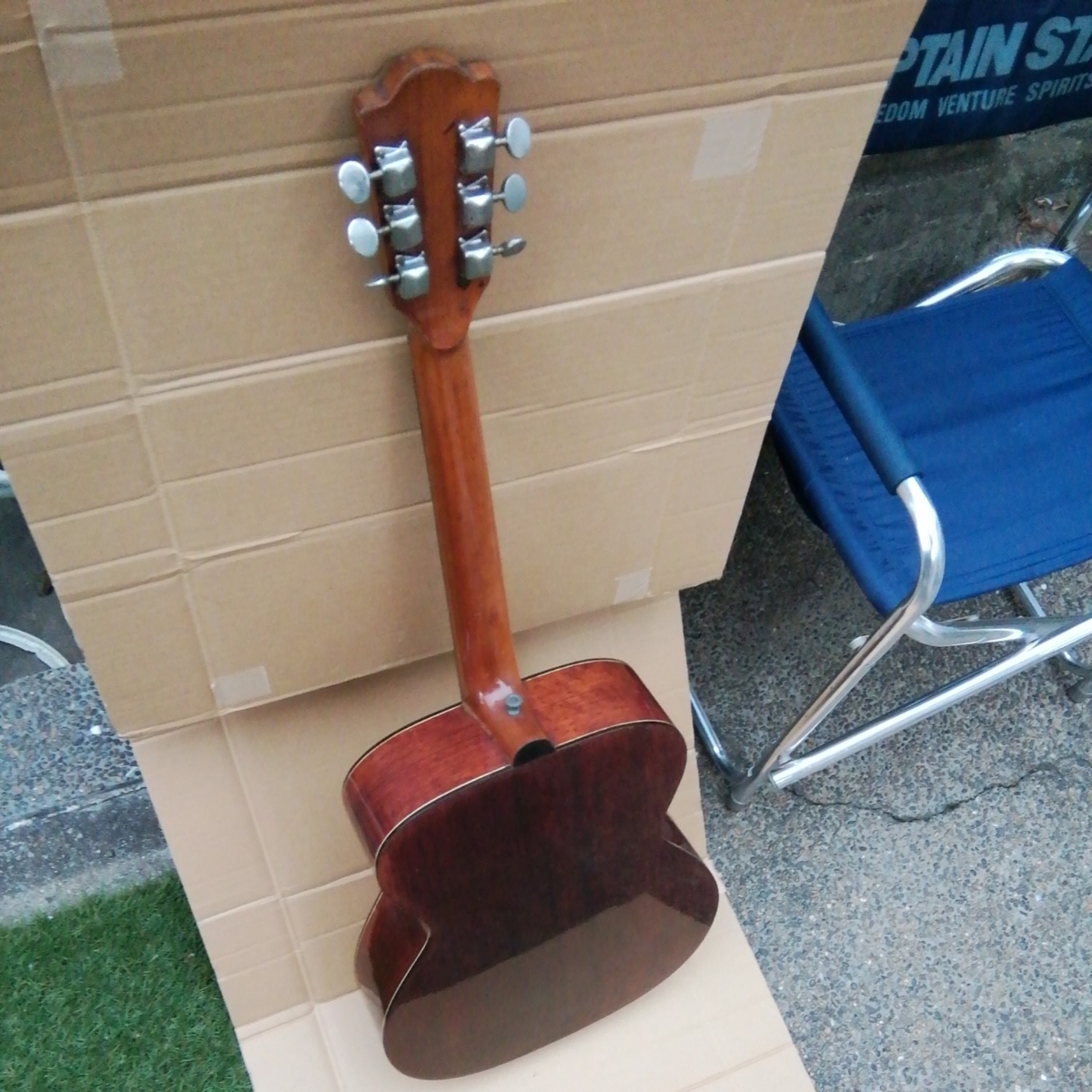 ♪春日楽器 KASUGA アコースティックギター モデル不明 1968年製 中古 