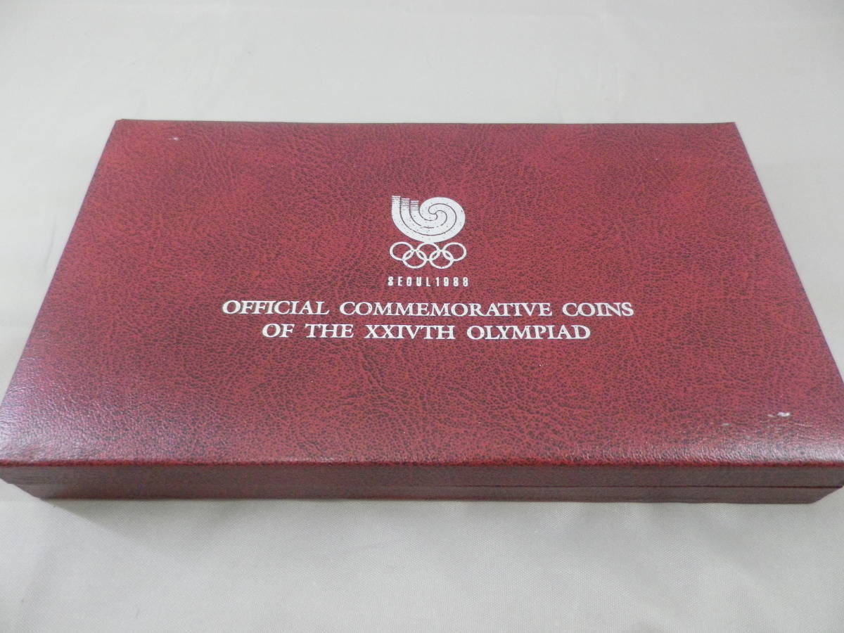 26002】○1988年 ソウルオリンピック 記念 プルーフ 貨幣セット SEOUL