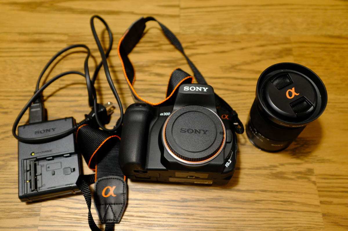 SONY DSLR-A300 本体・レンズセット 美品