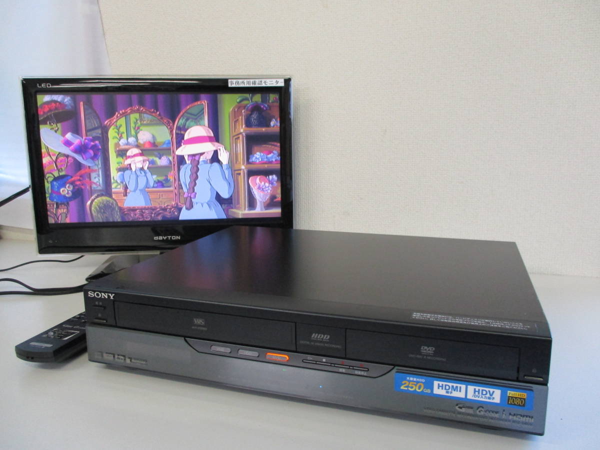SONY RDZ-D60V VHS⁄DVDレコーダー