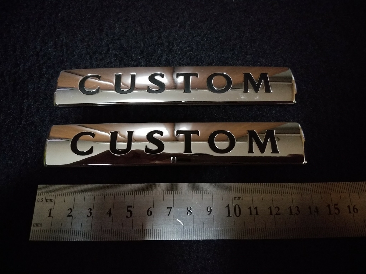 即決 三菱ふそう Custom カスタムエンブレム カスタム 