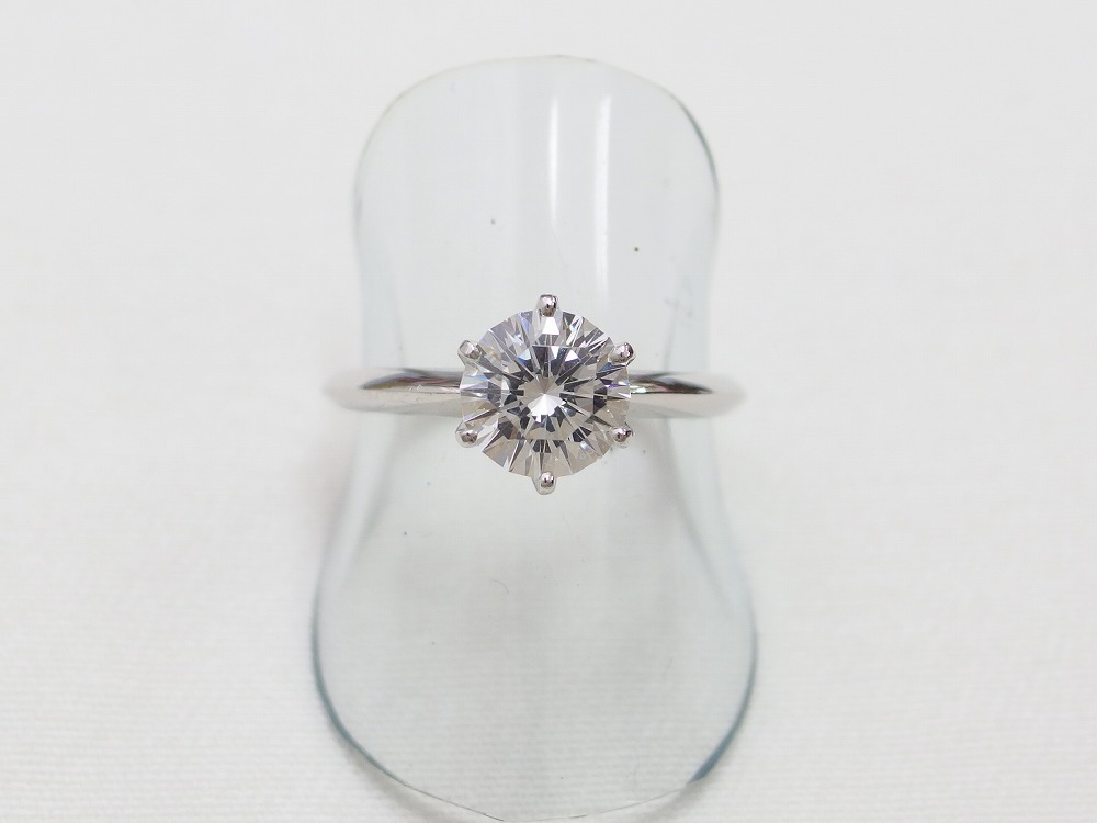 1808-0203●宝市/中古/Pt900/シンプル/デザインリング/約4.8g