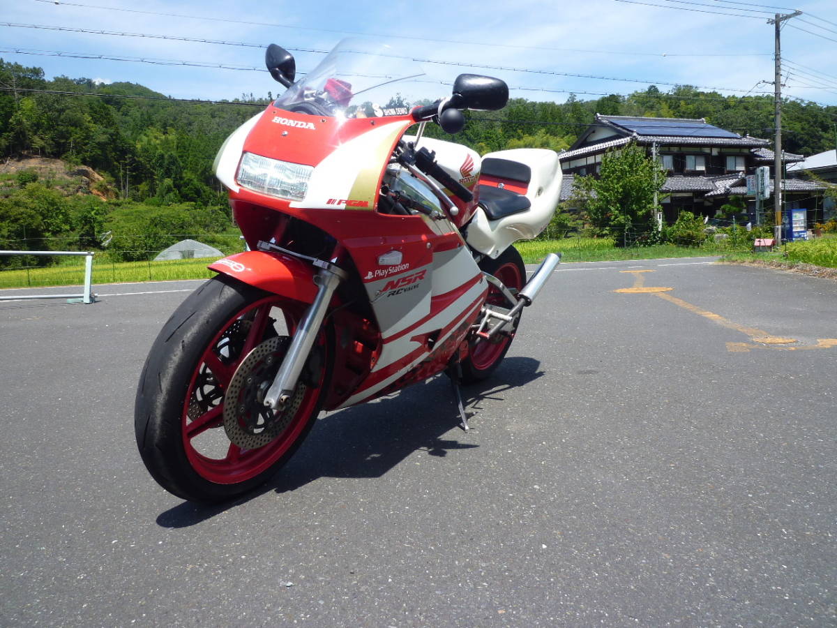 MC21 NSR250R ホンダ 乾式クラッチ SE 部品取り エンジンフルOH 
