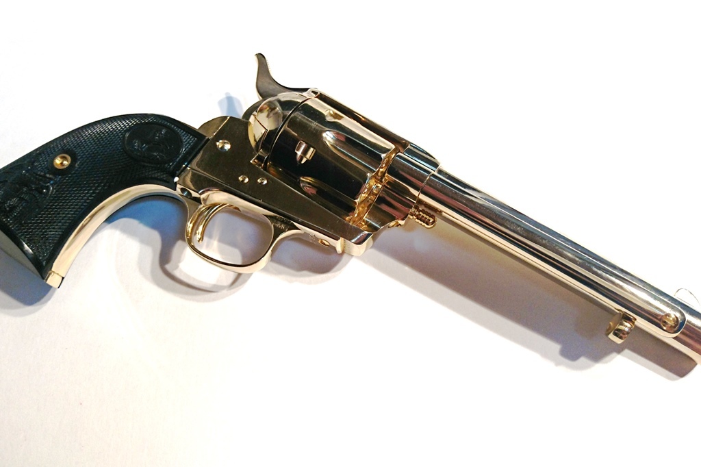 コクサイ24K金属モデルガンSAA COLT