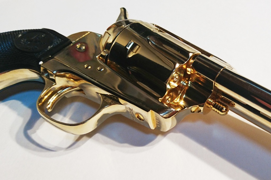 コクサイ24K金属モデルガンSAA COLT'S CLASSIC S.A.A BLACK POWDER ARTILLERY コルト シングル ...