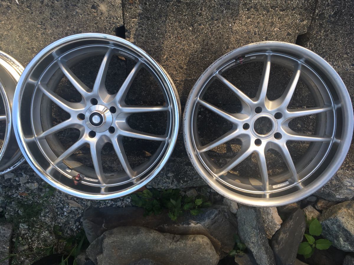 サイズ ワークマイスター S2R 7.5j ＋35 PCD100 17インチ 深リム work 