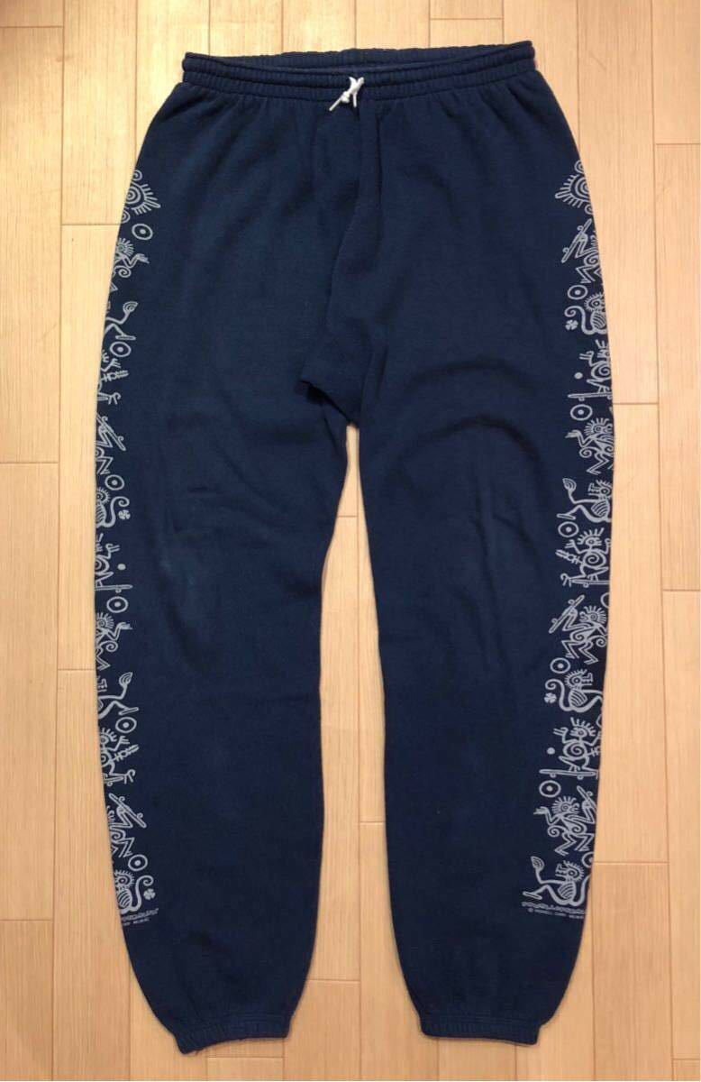 【POWELL PERALTA】80'S 後期 VINTAGE オリジナル パウエルペラルタ スウェットパンツ ネイビー Navy USA M スケボー スケート Sk8 2154