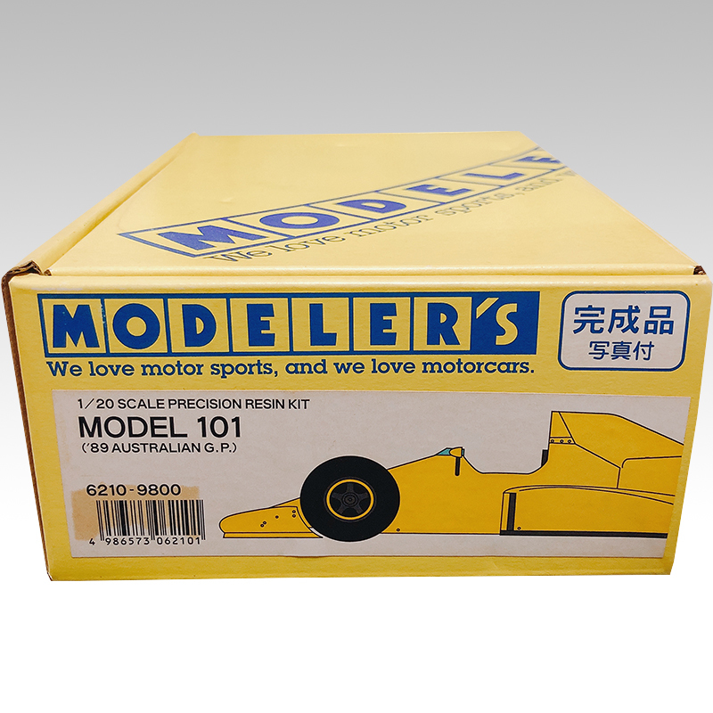 驚きの破格値，新品 1/20 ロータス 101 Lotus 101 モデラーズ MODELER'S 中嶋悟 1989 雨 オーストラリアGP ファステストラップ記録マシン 完成品写真付(フォーミュラ)｜売買されたオークション情報、yahooの商品情報を フォーミュラ