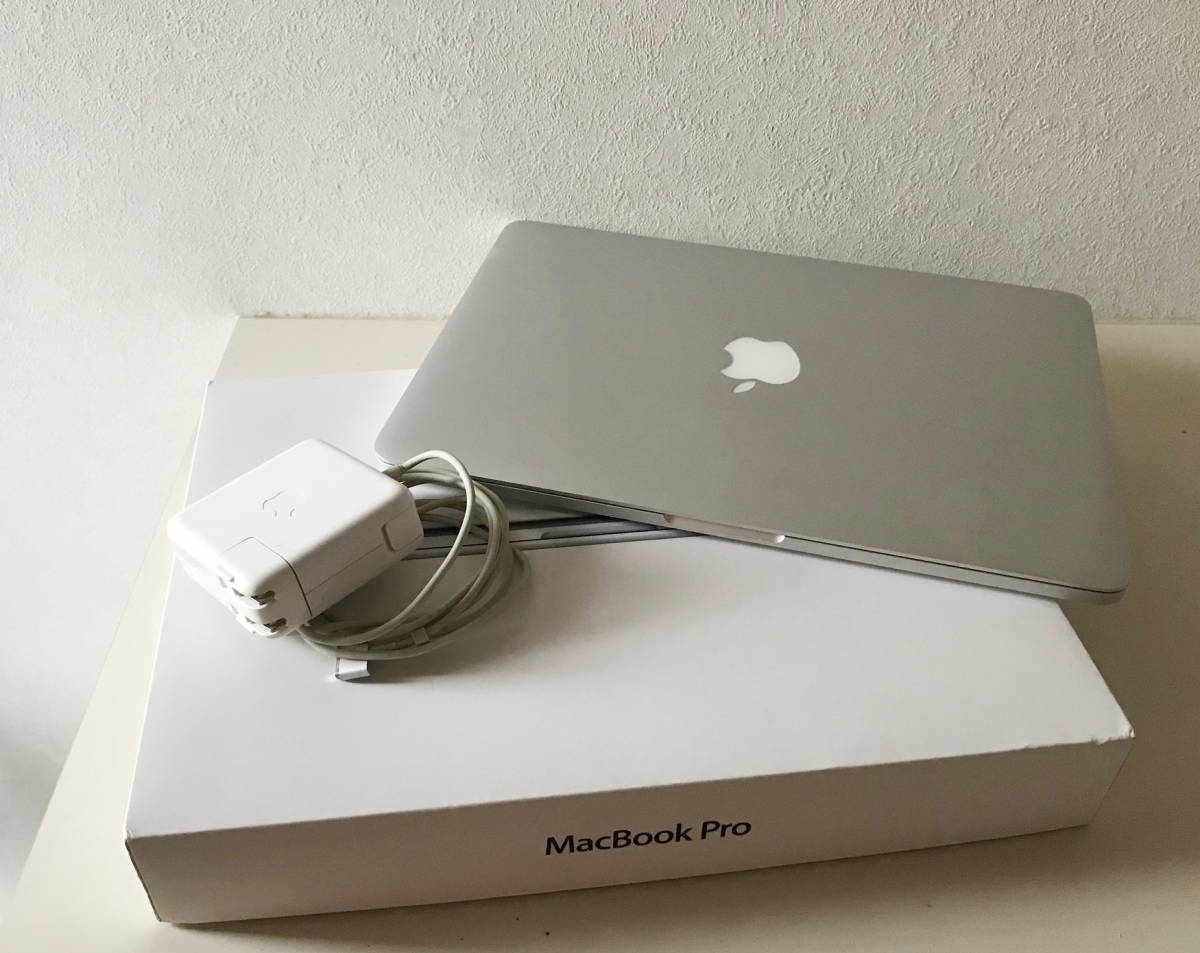 MacBook Pro Retina 13インチ Late 2013 Core i5 2.6GHz， メモリ 8GB
