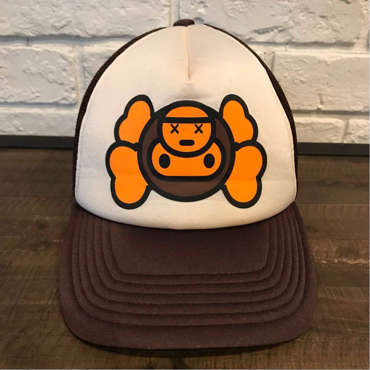 ☆新品☆ KAWS BENDY BAPE CAMO キャップ Lサイズ a bathing ape hat
