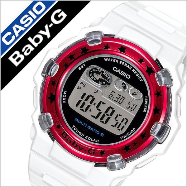 BGR-3000GS-7JF Baby-G Tripper 赤 白 世界6局対応 電波ソーラー 20気圧防水 日本正規品 新品 