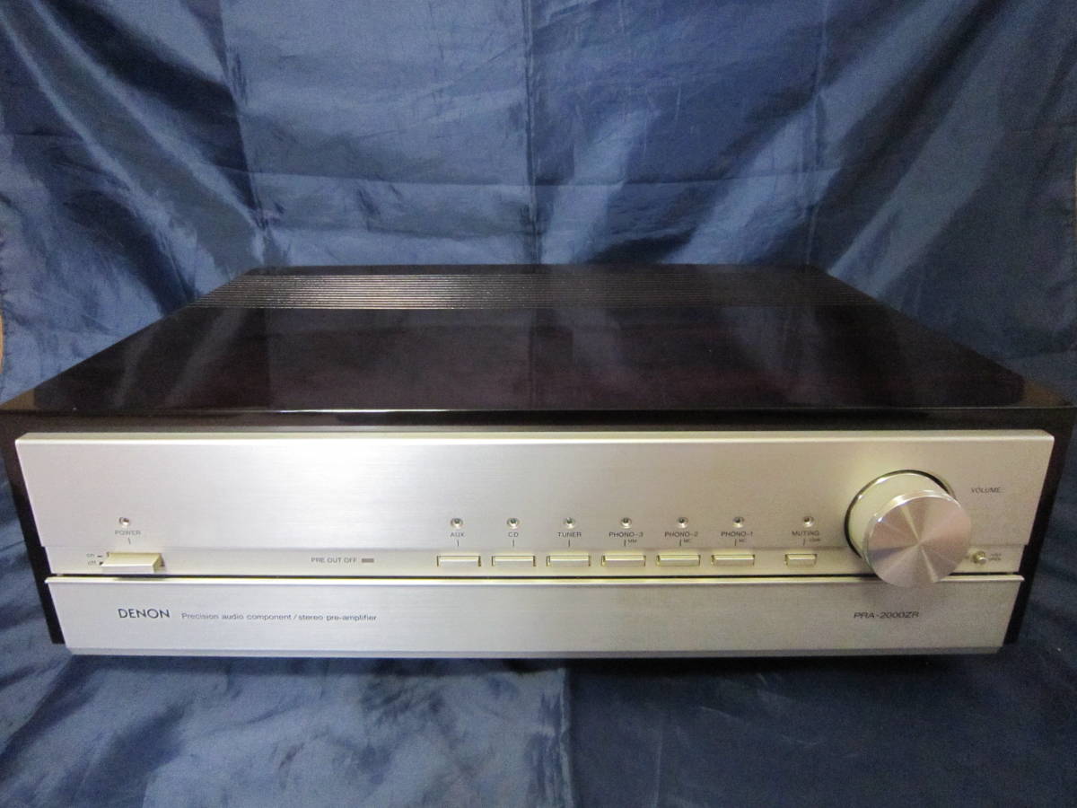 DENON プリアンプ デノン PRA-2000ZR PRA-2000 TomのブログⅡ PRA-2000