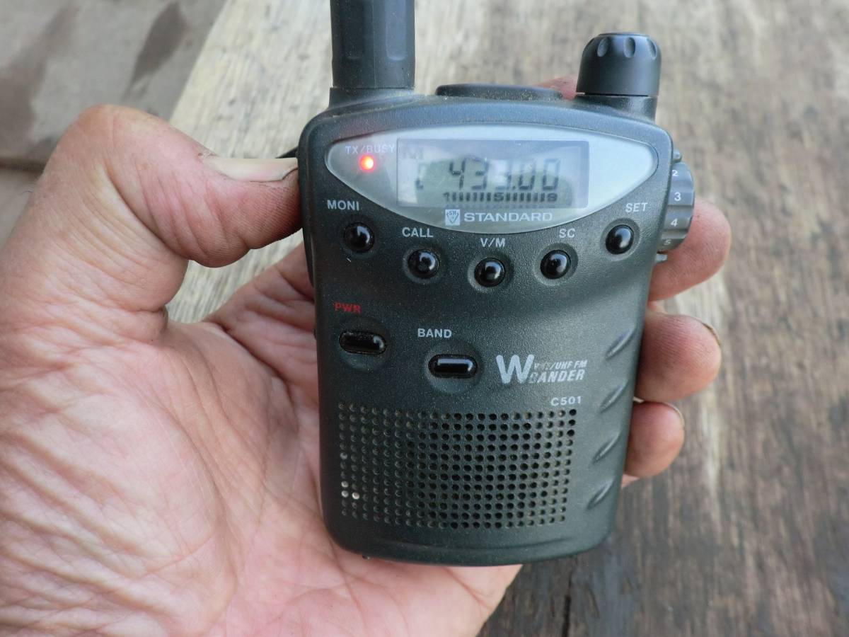 アマチュア無線機 ハンディ機 スタンダードC501 C501 ハンディ機