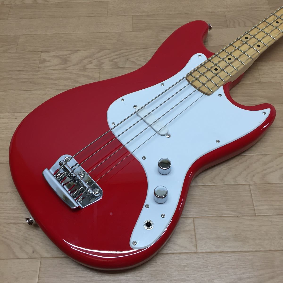 Squier□BRONCO BASS□エレキベース□レッド□スクワイヤー(EKY18K