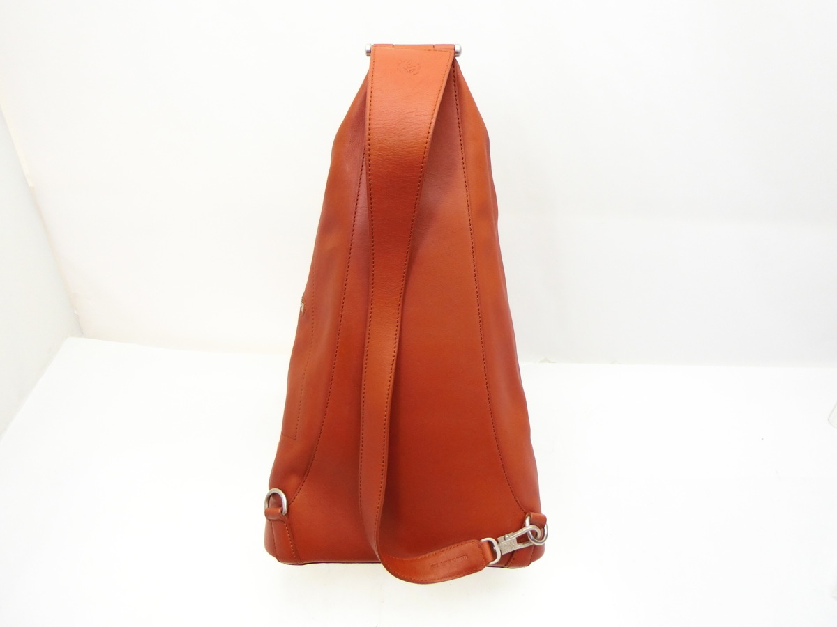 □未使用□LOEWE ロエベ□アナグラム レザー 本革□ショルダー バッグ 