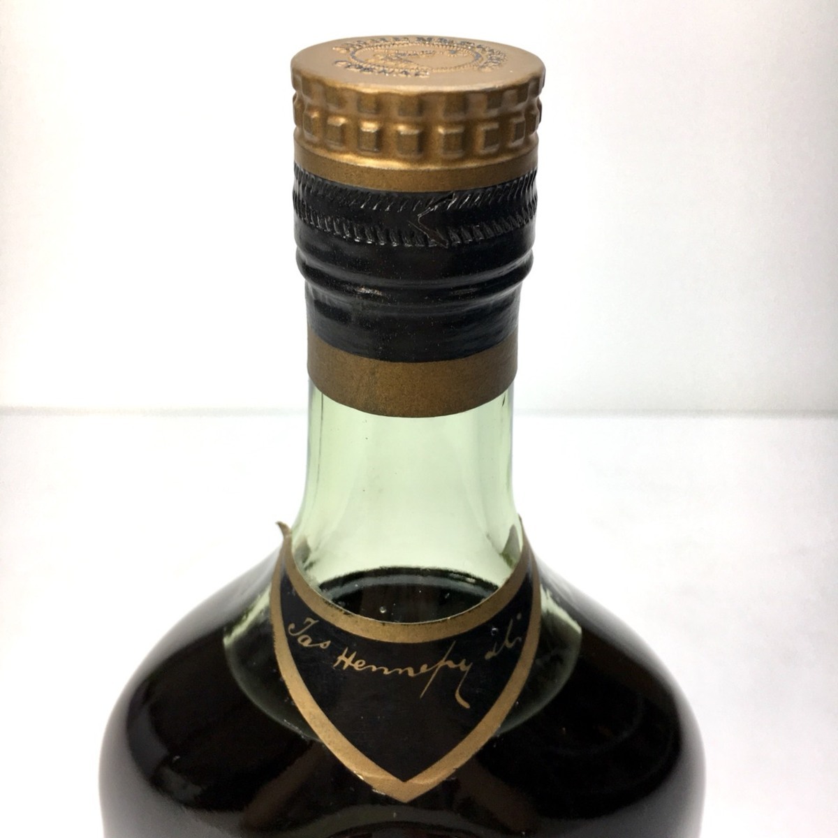 JAs ヘネシー XO 金キャップ グリーンボトル 700ml 箱付 コニャック 1J 