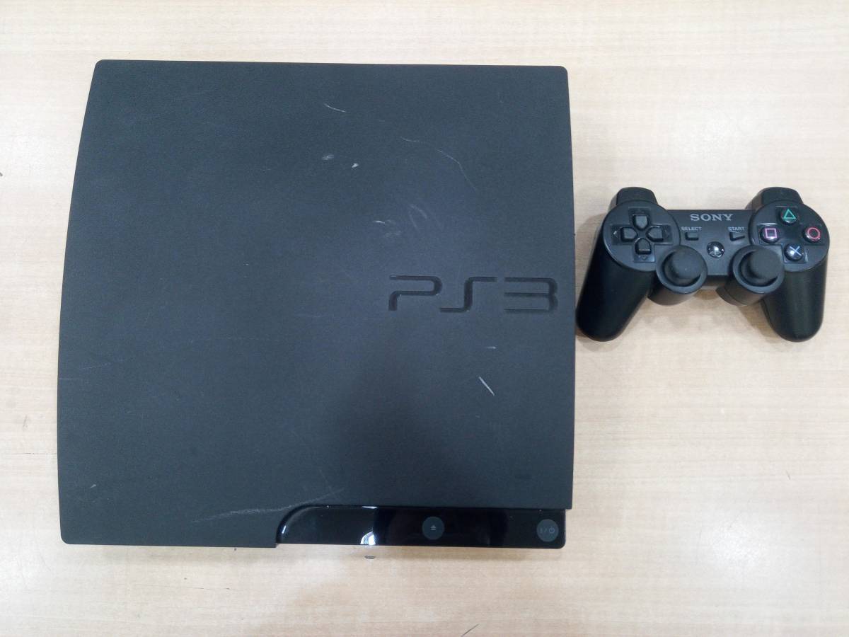 PS3 SONY Playstation 3 本体 CECH-3000A 160GB チャコールブラック 