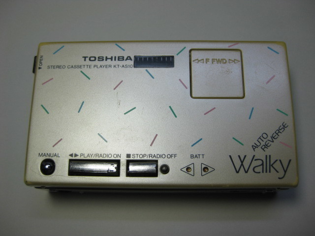 TOSHIBA 東芝 KT-AS10 カセットプレーヤー Walky ウォーキー ジャンク