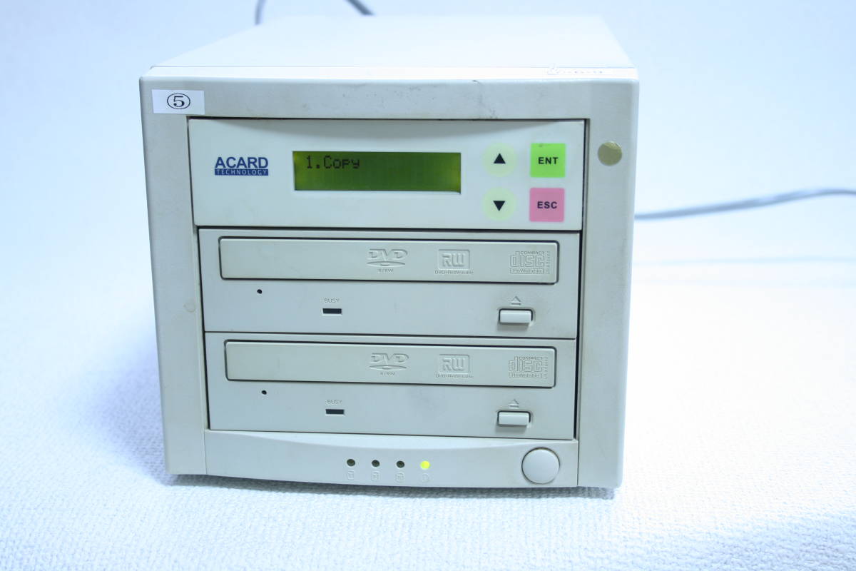 ジャンク DVD コピーマシン ACARD社製のデュプリケーター 1:3 【公式通販】