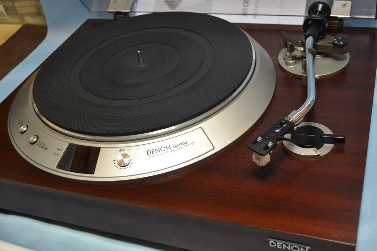 DENON DP-1200 メンテナンス済 ダイレクトドライブ デノン DP-1200 