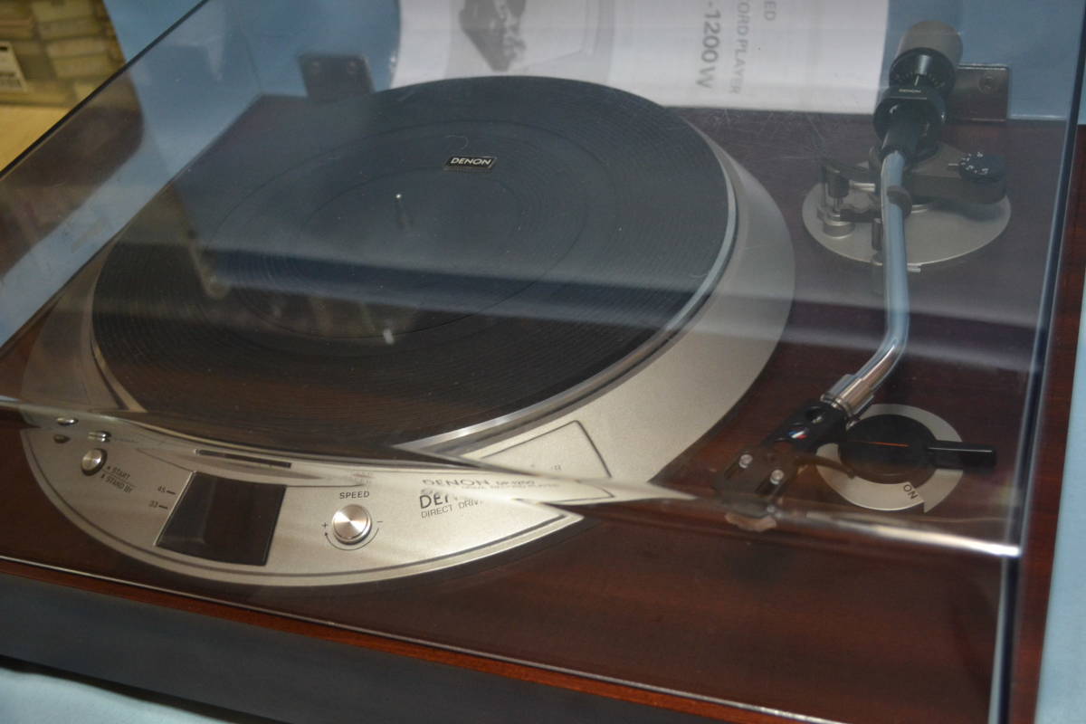DENON DP-1200 メンテナンス済 ダイレクトドライブ デノン DP-1200 