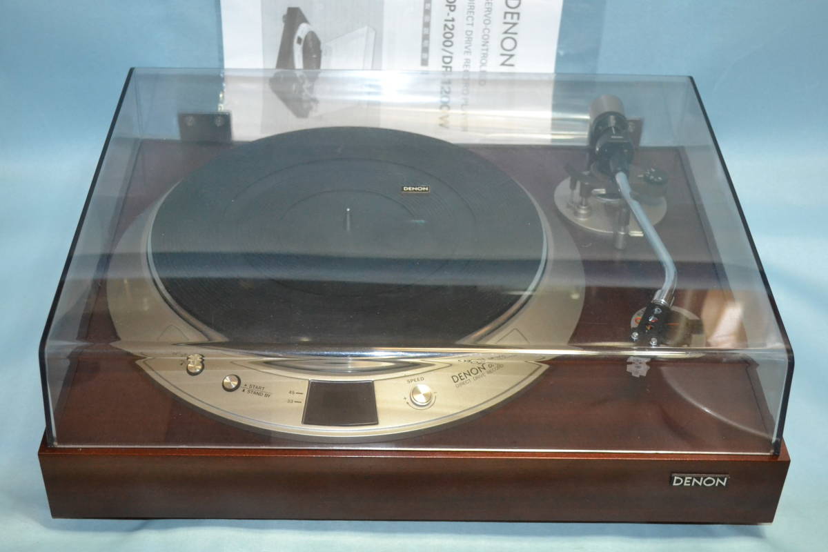 DENON DP-1200 メンテナンス済 ダイレクトドライブ デノン DP-1200 