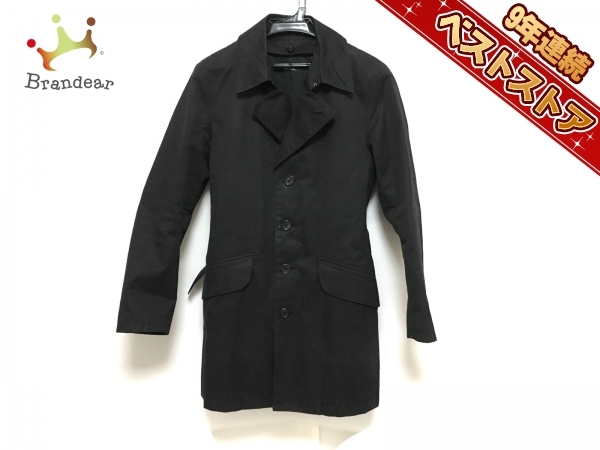 PS Paul Smith トレンチコート L2サイズ コート トレンチコート ポールスミス PaulSmith サイズL 黒 メンズ 春