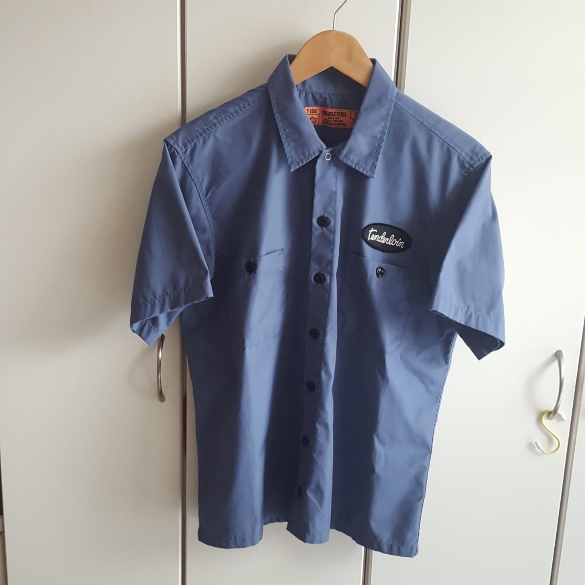 美品】TENDERLOIN T-WORK SHT テンダーロイン ワッペン ワーク シャツ