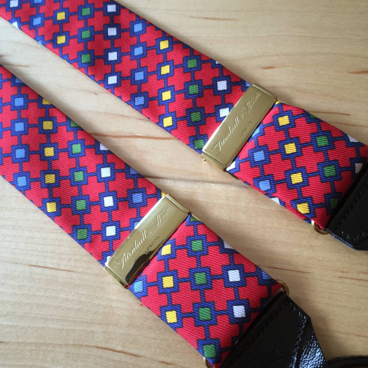 逸品！Turnbull&Asser(ターンブル＆アッサー)Yバックブレイシーズ