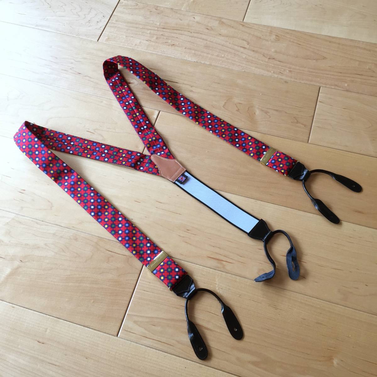 逸品！Turnbull&Asser(ターンブル＆アッサー)Yバックブレイシーズ