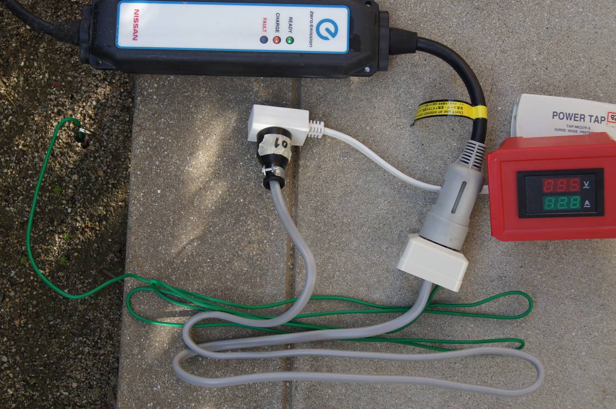 充電ケーブル 日産 日産リーフ 純正 200V - LEAF リーフ 送料無料 100V 
