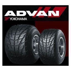レーシングカートタイヤ YOKOHAMA ADVAN SL03 レインタイヤ 1台分