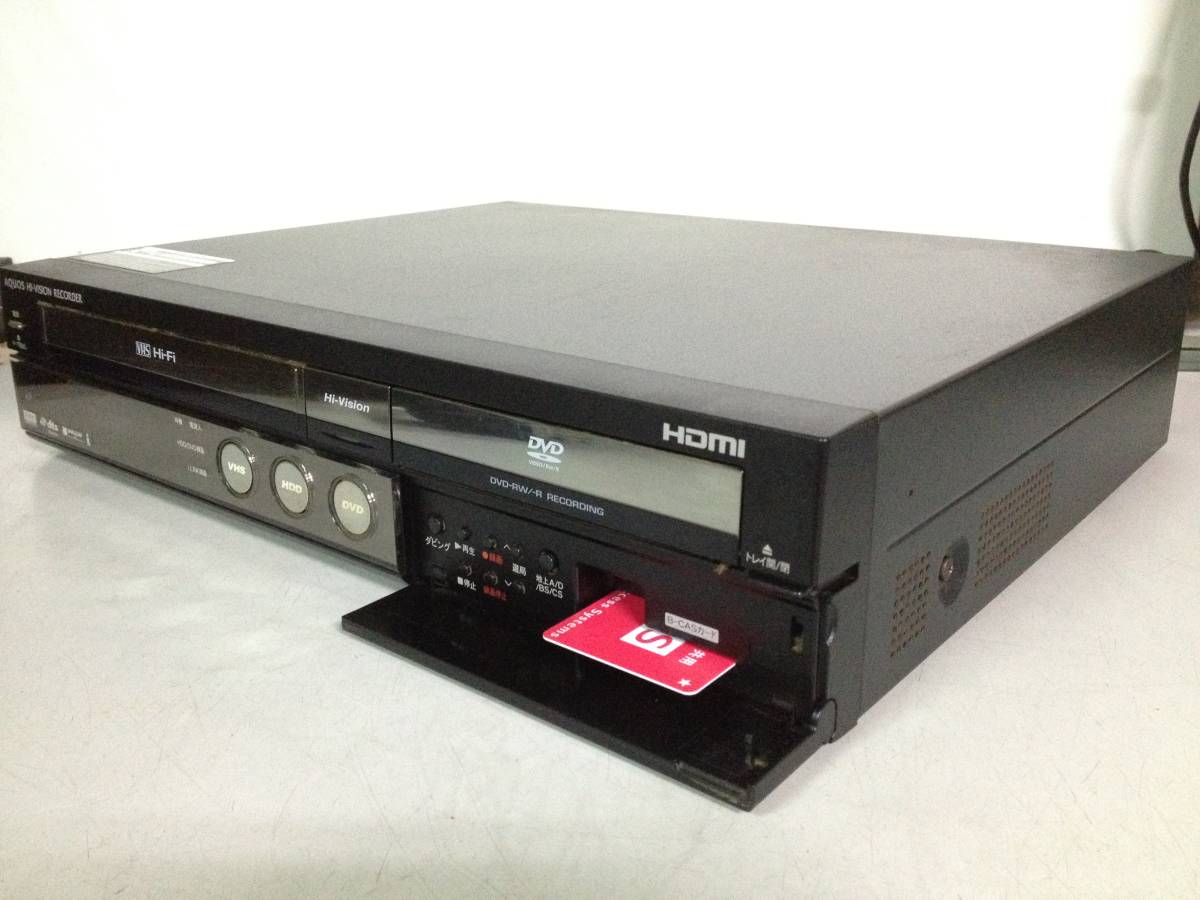 SHARP DV-ACV52 VHS DVD ダビング 動作品 【公式通販】