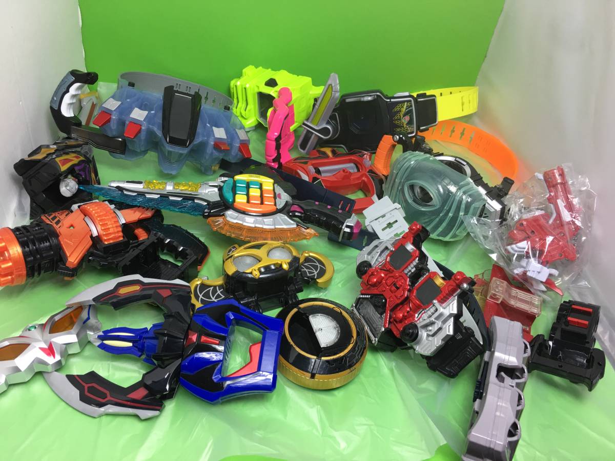 15/仮面ライダー 戦隊 おもちゃ ジャンクセット ① ☆13-5361